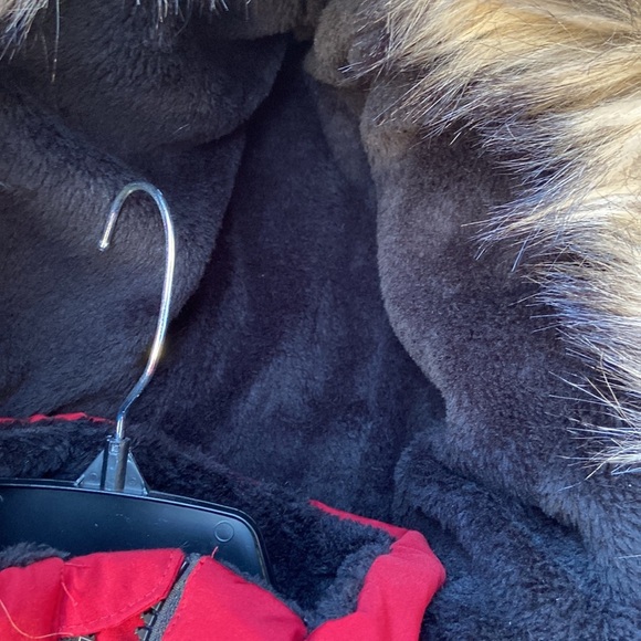 NEW GUESS Duke Puffer Red Jacket SZ S - Picture 3 of 6